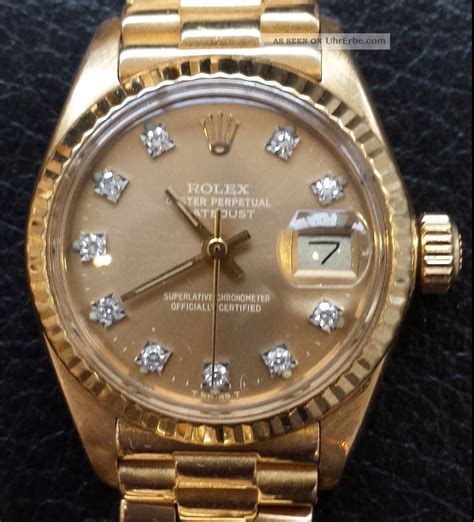 rolex met diamanten|Lady.